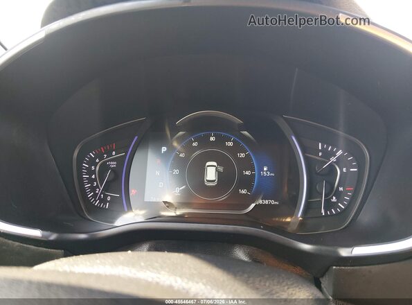 5NMS53AA2LH286795 2020 HYUNDAI SANTA FE Black Widok tylnych siedzeń