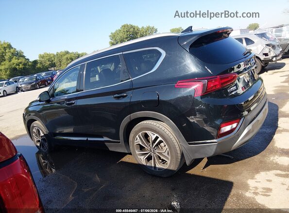 5NMS53AA2LH286795 2020 HYUNDAI SANTA FE Black Widok wnętrza 360 stopni