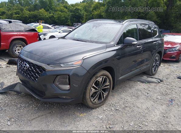 5NMS53AA3LH230011 2020 HYUNDAI SANTA FE Gray Przód lewy