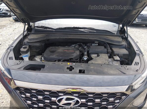 5NMS53AA3LH230011 2020 HYUNDAI SANTA FE Gray Widok z tyłu