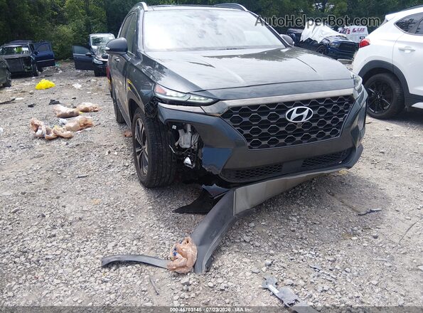 5NMS53AA3LH230011 2020 HYUNDAI SANTA FE Gray Widok z przodu