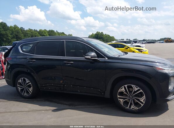 5NMS53AA4LH208924 2020 HYUNDAI SANTA FE Черный Панорамный вид салона 360°