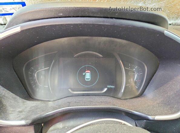 5NMS53AA4LH235380 2020 HYUNDAI SANTA Blue Սարքավորումների վահանակի տեսք