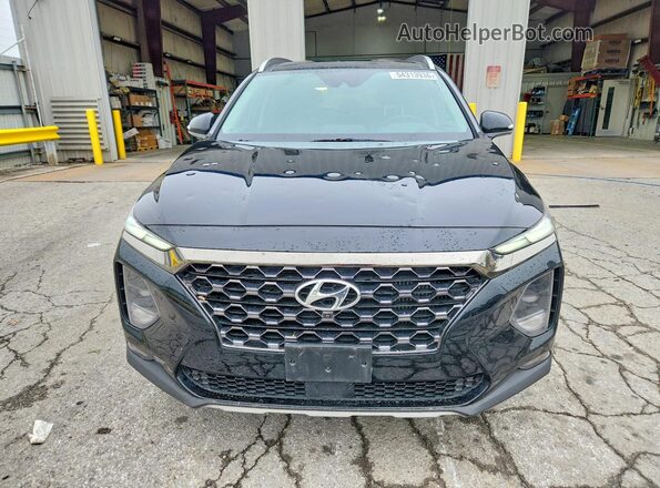 5NMS53AA5KH102500 2019 HYUNDAI SANTA Black Widok z przodu
