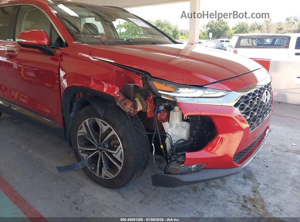 5NMS53AA6LH216748 2020 HYUNDAI SANTA FE Red Front view
