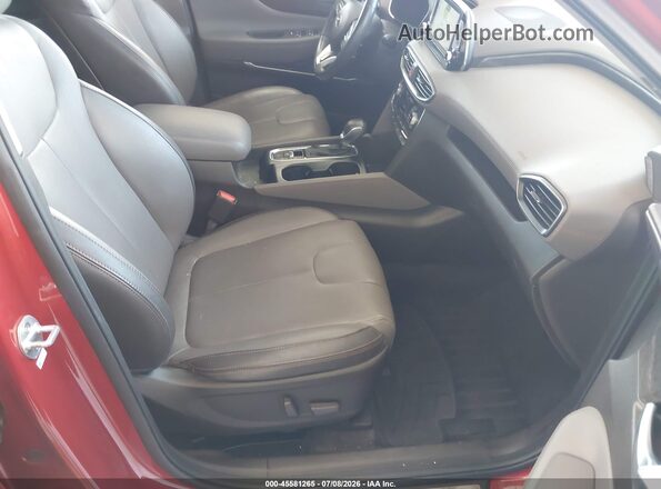 5NMS53AA6LH216748 2020 HYUNDAI SANTA FE Red Front interior view