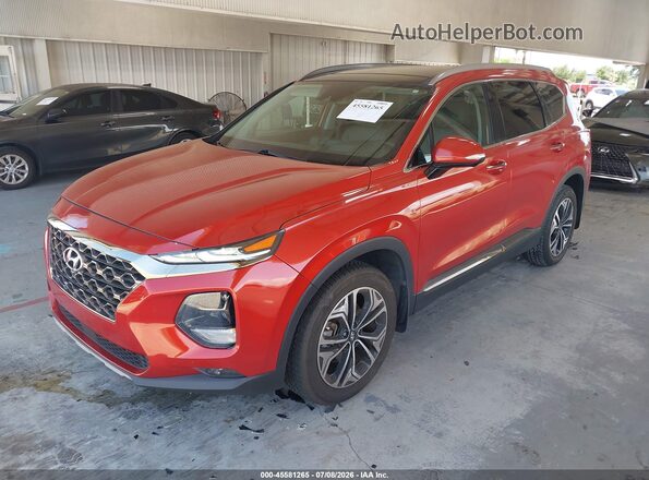 5NMS53AA6LH216748 2020 HYUNDAI SANTA FE Red Front left