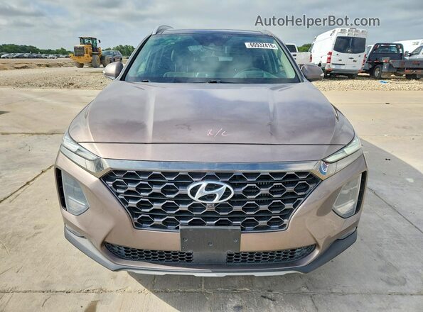 5NMS53AA7LH272262 2020 HYUNDAI SANTA Gray Вид спереду