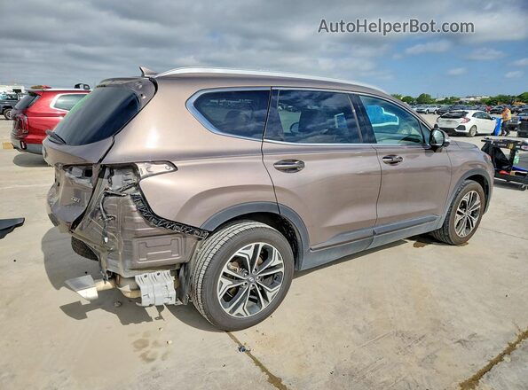 5NMS53AA7LH272262 2020 HYUNDAI SANTA Gray Задня права чверть