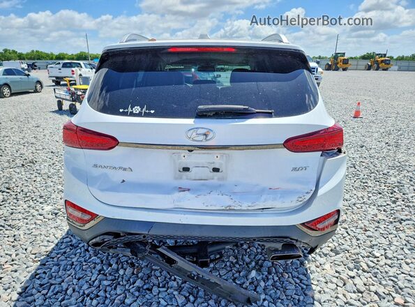 5NMS53AA7LH302120 2020 HYUNDAI SANTA White Widok z tyłu