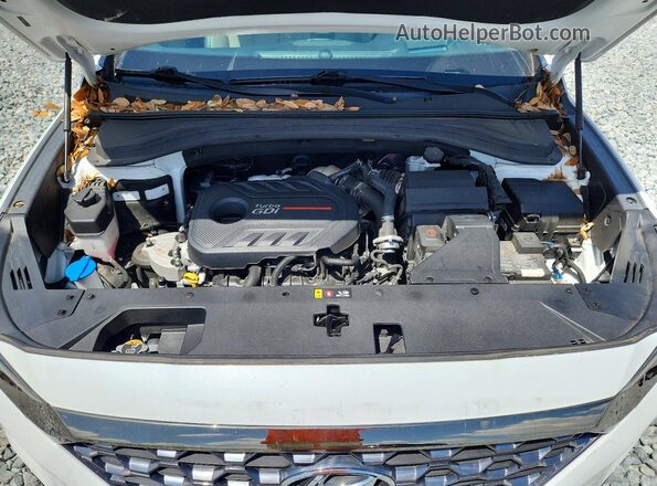 5NMS53AA7LH302120 2020 HYUNDAI SANTA White Widok komory silnika
