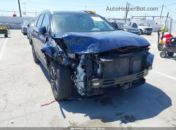 5NMS53AA7LH305762 2020 HYUNDAI SANTA FE Navy Vista frontal