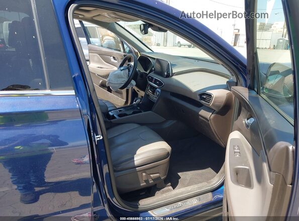 5NMS53AA7LH305762 2020 HYUNDAI SANTA FE Navy Vista interior delantera