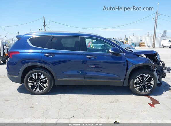 5NMS53AA7LH305762 2020 HYUNDAI SANTA FE Navy 