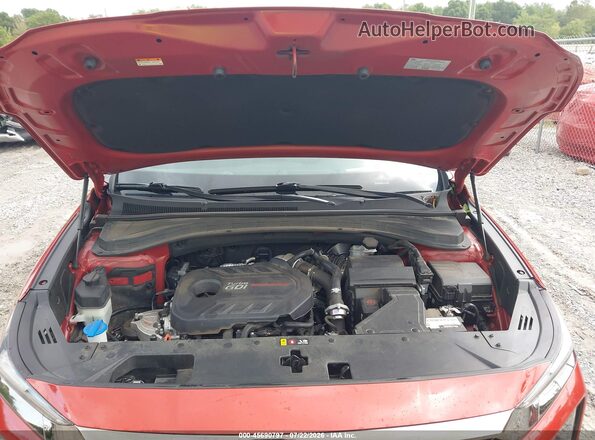 5NMS53AA8KH066138 2019 HYUNDAI SANTA FE Orange უკანა ხედი