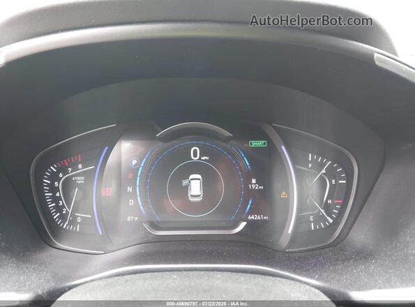 5NMS53AA8KH066138 2019 HYUNDAI SANTA FE Orange უკანა სავარძლების ხედი