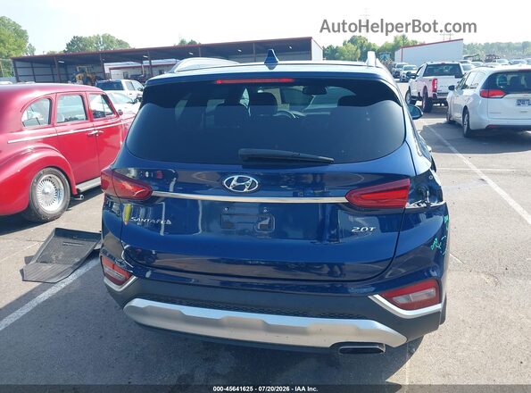 5NMS53AA9KH134088 2019 HYUNDAI SANTA FE Blue 