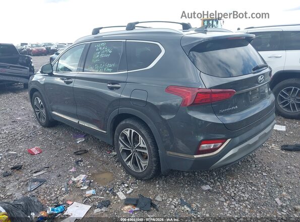 5NMS53AAXLH292229 2020 HYUNDAI SANTA FE Gray Trasero izquierdo