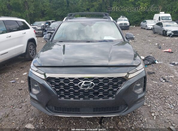 5NMS53AAXLH292229 2020 HYUNDAI SANTA FE Gray Vista del cuadro de instrumentos
