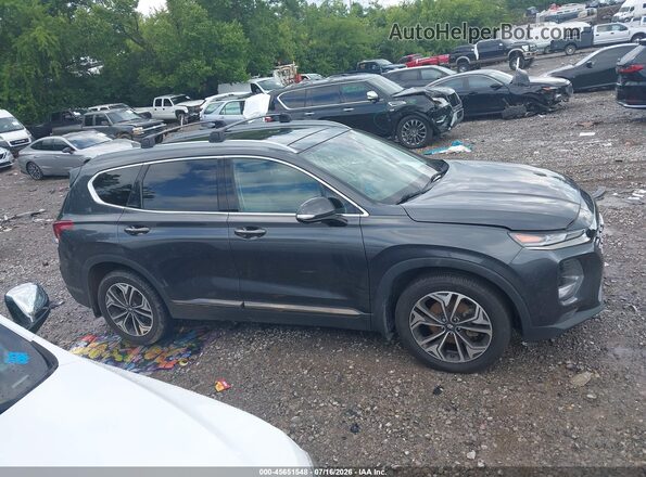 5NMS53AAXLH292229 2020 HYUNDAI SANTA FE Gray Vista interior trasera