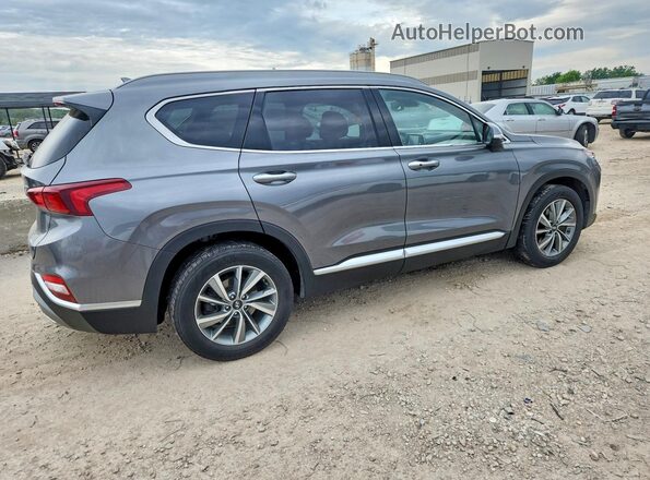 5NMS53AD0KH066869 2019 HYUNDAI SANTA Gray Tył prawy