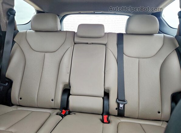 5NMS53AD0KH066869 2019 HYUNDAI SANTA Gray Widok tylnych siedzeń