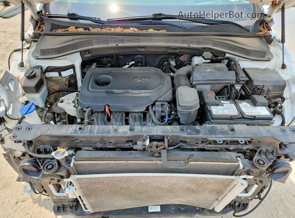 5NMS53AD0LH274445 2020 HYUNDAI SANTA White Շարժիչի բաժամունքի տեսք