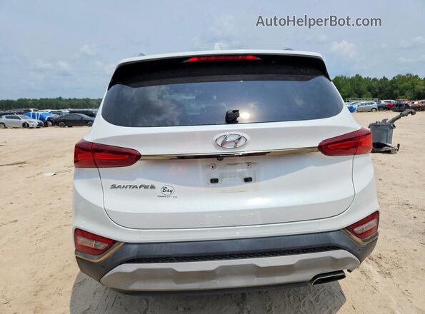 5NMS53AD0LH274445 2020 HYUNDAI SANTA White Հետևի տեսք