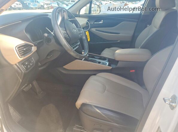 5NMS53AD0LH274445 2020 HYUNDAI SANTA White Սալոնի դիմացի տեսք