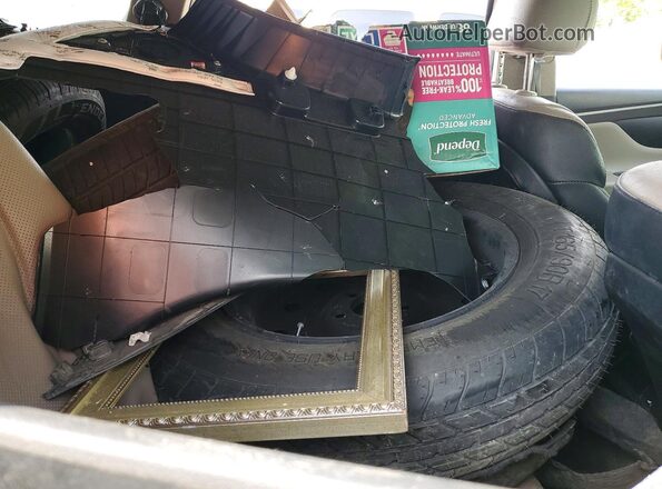 5NMS53AD1KH128926 2019 HYUNDAI SANTA Коричневый Вид задней части салона
