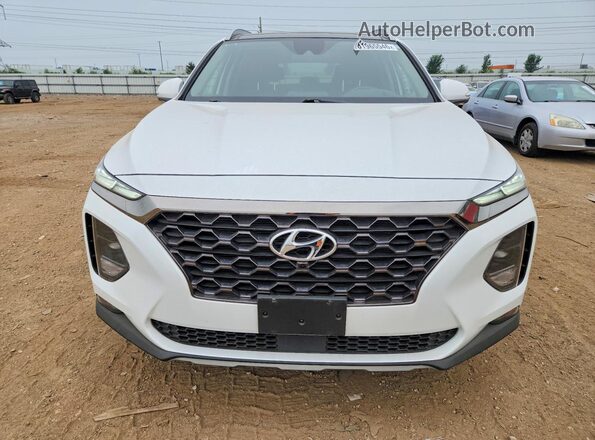 5NMS53AD2LH145008 2020 HYUNDAI SANTA White Vista frontal
