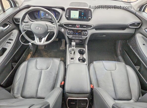 5NMS53AD2LH145008 2020 HYUNDAI SANTA White Vista del salpicadero