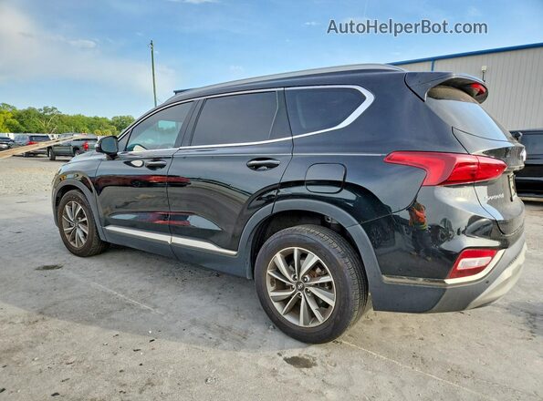 5NMS53AD5KH002410 2019 HYUNDAI SANTA Black Задня ліва чверть