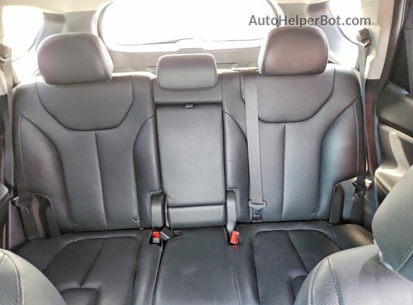 5NMS53AD5KH002410 2019 HYUNDAI SANTA Black Вид задніх сидінь