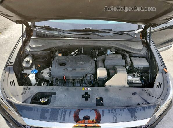 5NMS53AD5KH002410 2019 HYUNDAI SANTA Black Вид підкапотного простору