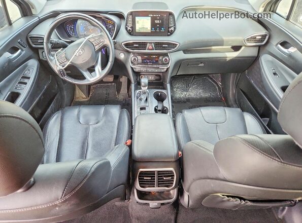 5NMS53AD5KH002410 2019 HYUNDAI SANTA Black Вид панелі приладів