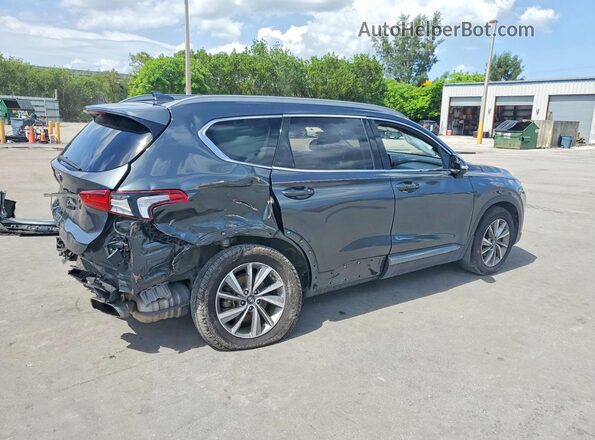 5NMS53AD5LH218825 2020 HYUNDAI SANTA Серый Задняя правая четверть