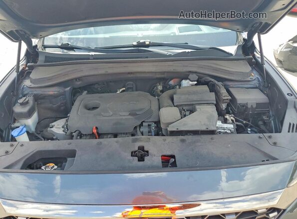5NMS53AD5LH218825 2020 HYUNDAI SANTA Серый Вид задней части салона
