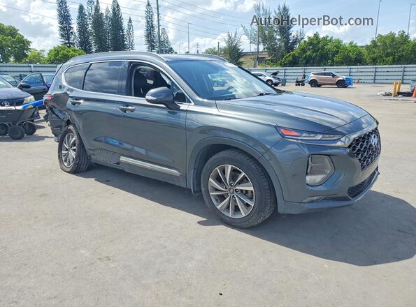 5NMS53AD5LH218825 2020 HYUNDAI SANTA Серый Передняя правая четверть