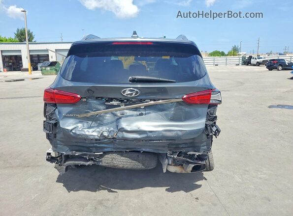 5NMS53AD5LH218825 2020 HYUNDAI SANTA Серый Вид сзади