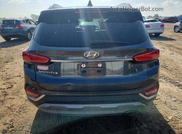5NMS53AD6KH069405 2019 HYUNDAI SANTA Gray Rear view