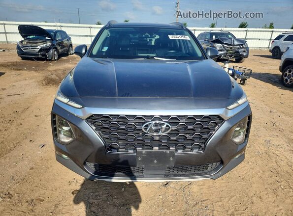 5NMS53AD6KH069405 2019 HYUNDAI SANTA Gray Front view