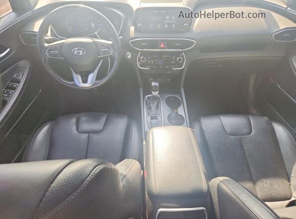 5NMS53AD6KH069405 2019 HYUNDAI SANTA Gray Dashboard view