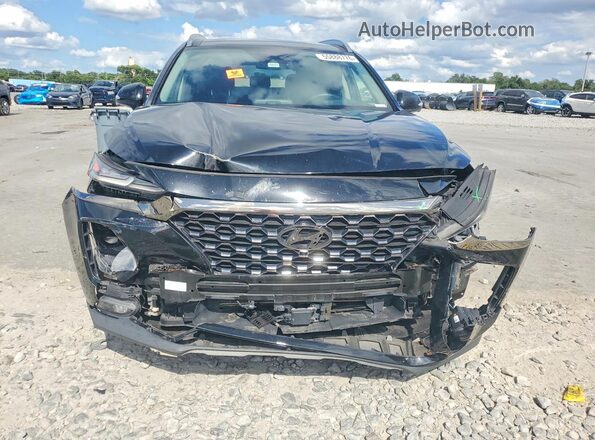 5NMS53AD6LH205100 2020 HYUNDAI SANTA Black Դիմացի տեսք