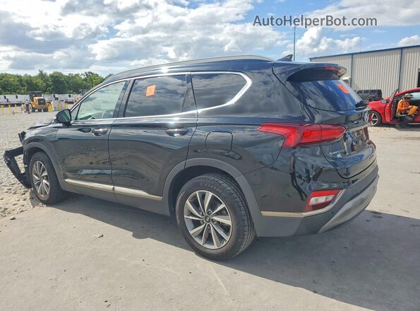 5NMS53AD6LH205100 2020 HYUNDAI SANTA Black Հետևի ձախ