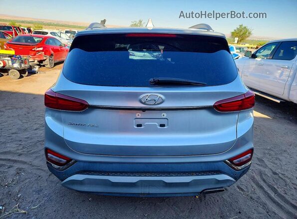 5NMS53AD7LH282171 2020 HYUNDAI SANTA Silver Rear view