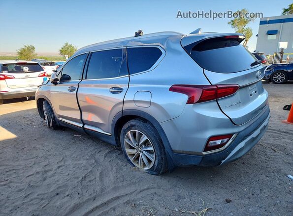 5NMS53AD7LH282171 2020 HYUNDAI SANTA Silver Rear left