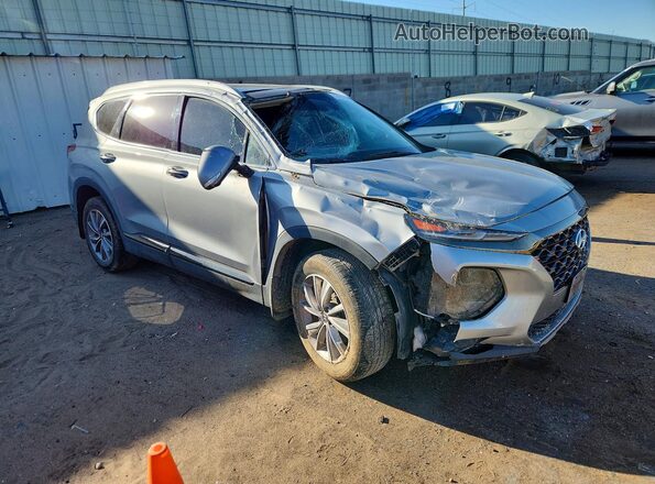 5NMS53AD7LH282171 2020 HYUNDAI SANTA Silver Front right