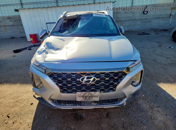 5NMS53AD7LH282171 2020 HYUNDAI SANTA Silver Front view