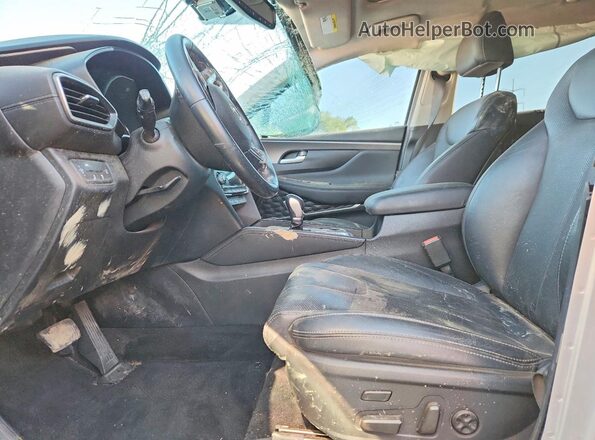 5NMS53AD7LH282171 2020 HYUNDAI SANTA Silver Front interior view
